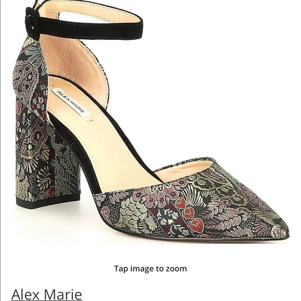 Alex Marie Block Heel Size 9